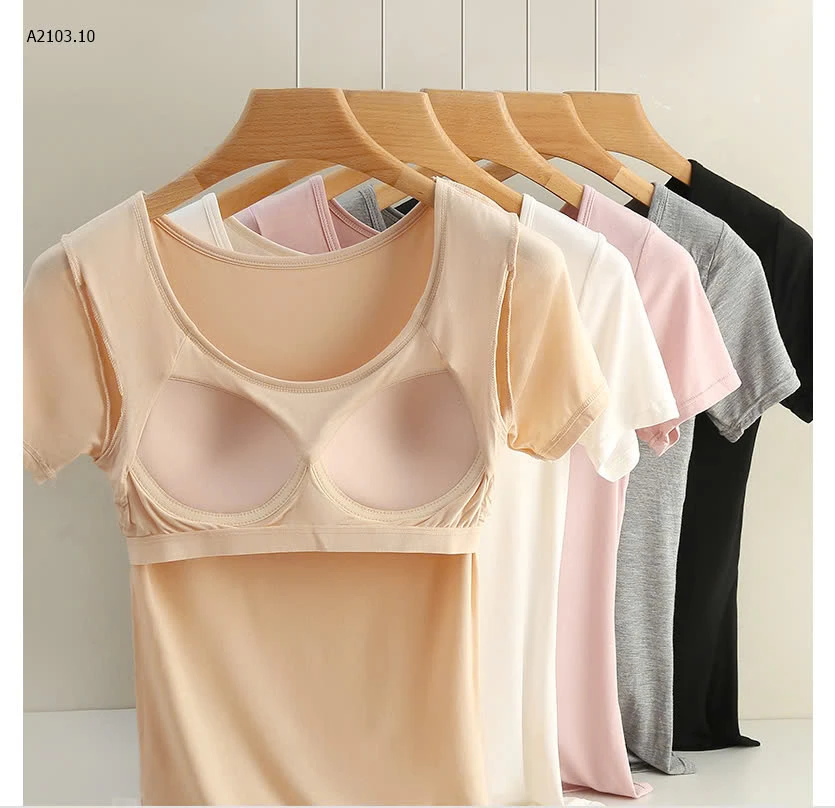 ÁO CỘC TAY KÈM BRA-sỉ 110k