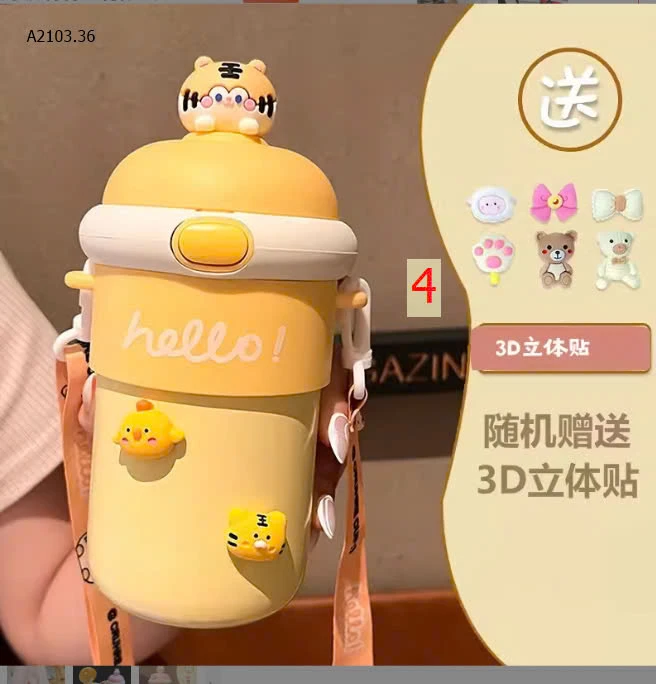 BÌNH NƯỚC HOẠT HÌNH CUTE-sỉ 58k