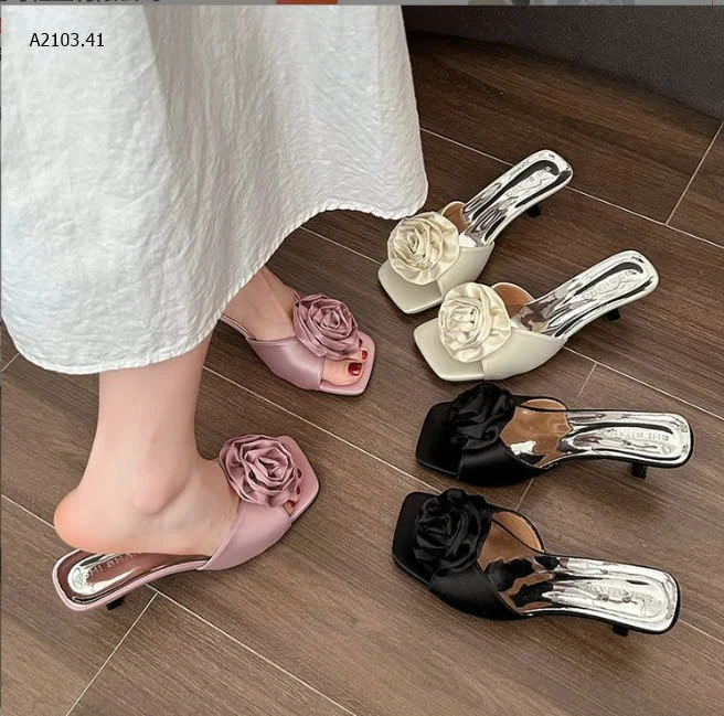 DÉP CAO GÓT HOA CHO NỮ-sỉ 145k