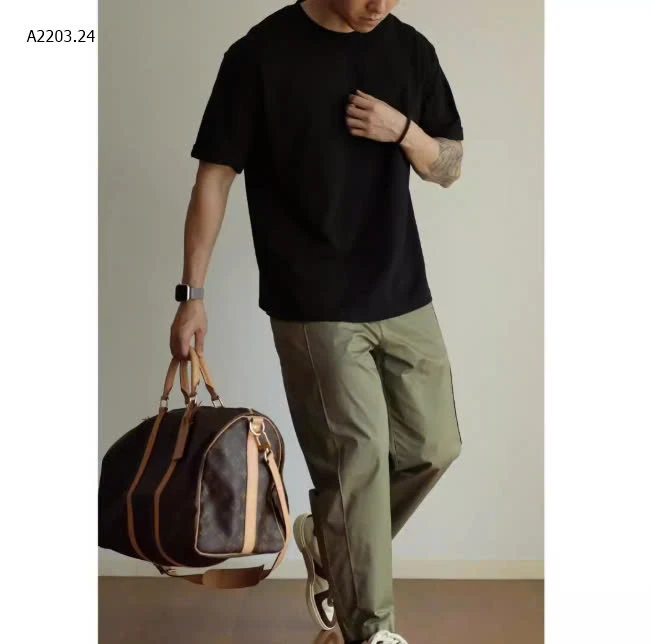 ÁO PHÔNG TRƠN CỔ TRÒN NAM-sỉ 89k