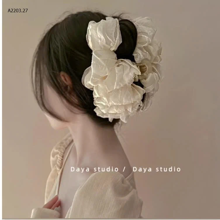 KẸP TÓC NƠ BONG BÓNG MÂY BỒNG BỀNH sỉ 32k