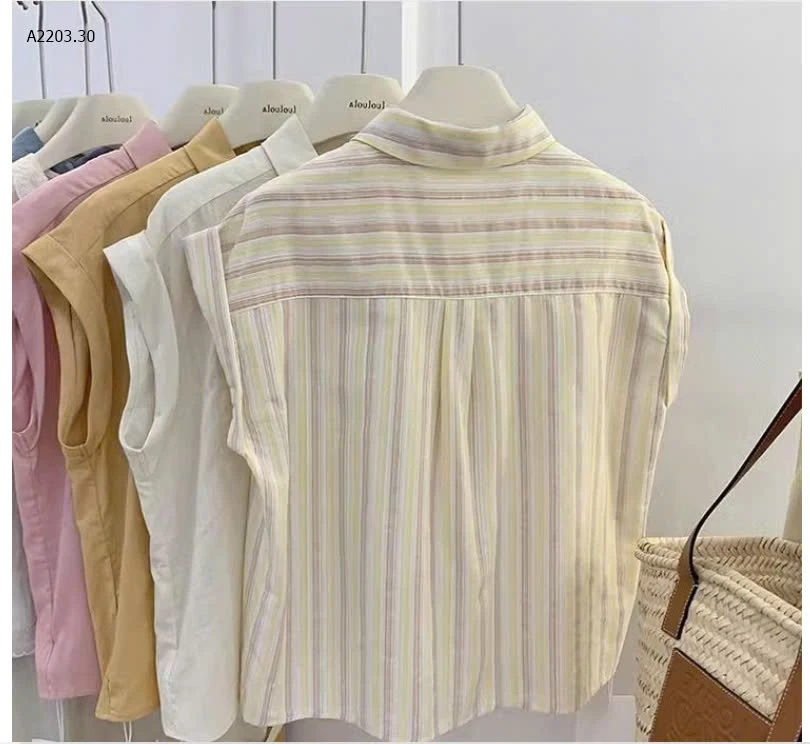 ÁO SƠ MI TAY HẾN CHO NỮ -sỉ 131k