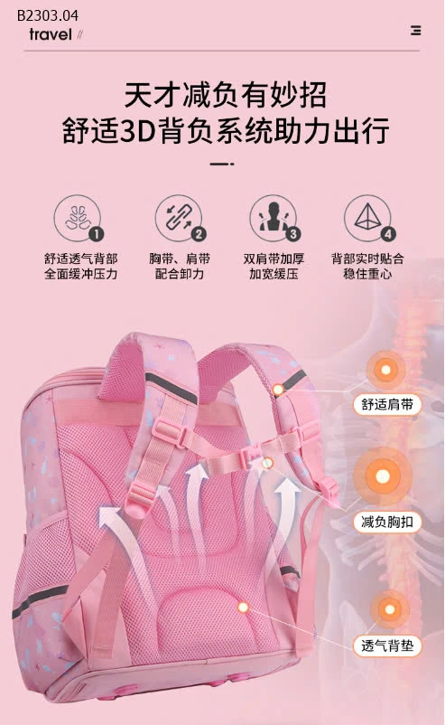 BALO CHỐNG GÙ 3D CAO CẤP-sỉ Sz nhỏ : 245k              Sz to : 257k