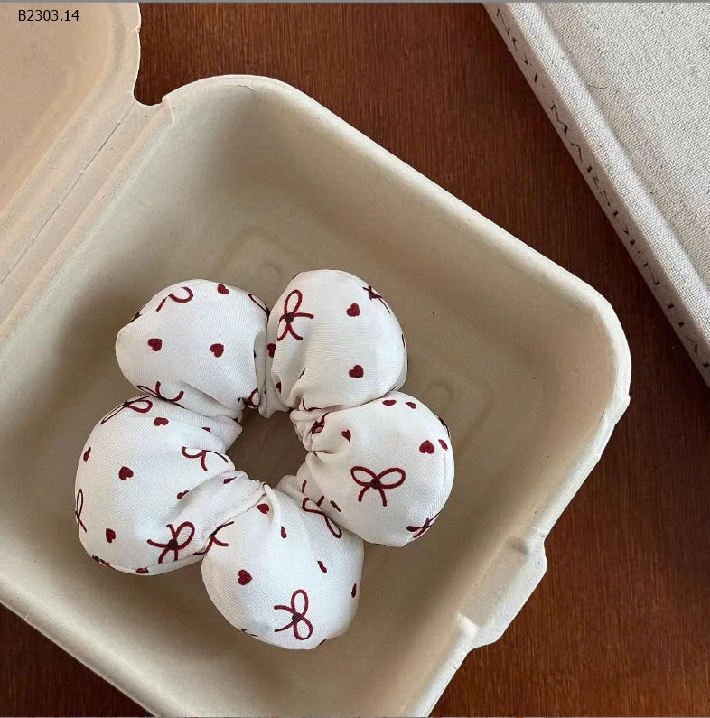 SET 5 DÂY BUỘC TÓC XINH XẮN -sỉ 73k/set 5c mix màu