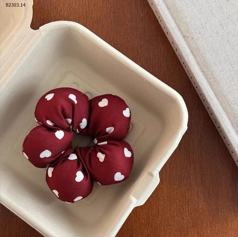 SET 5 DÂY BUỘC TÓC XINH XẮN -sỉ 73k/set 5c mix màu