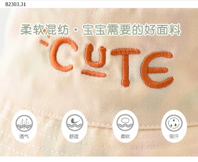 MŨ 2 MẶT KUTE-sỉ 52k