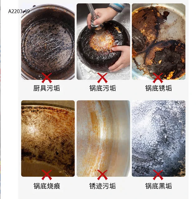 TẨY NỒI CHUYÊN DỤNG-sỉ 59k/set 3 lọ 