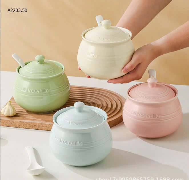 Hũ - Liễn mỡ có hộp xốp dung tích 1100ml -sỉ 133k