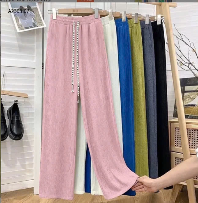 Quần suông ống rộng dây rút-sỉ 58k