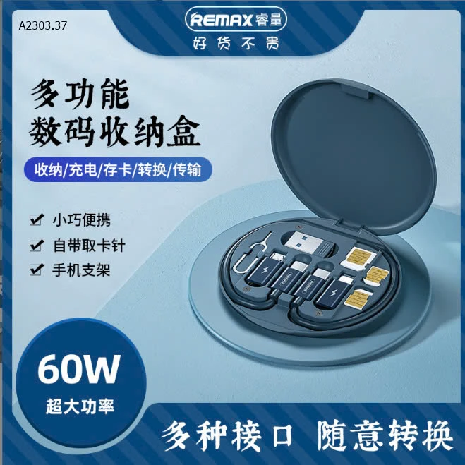 BỘ CÁP SẠC ĐA NĂNG REMAX sỉ 105k