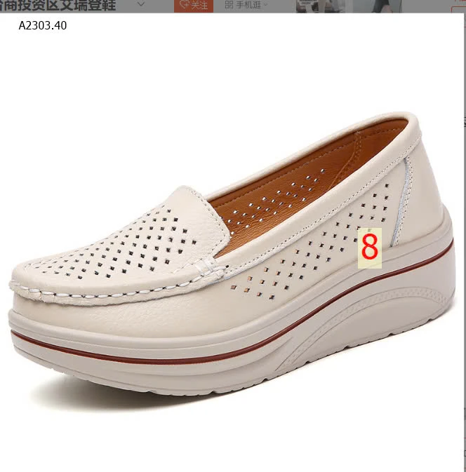 GIÀY MOCA NỮ CAO CẤP-sỉ 228k