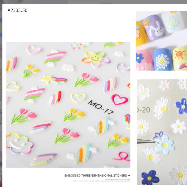 PHỤ KIỆN LÀM NAIL -sỉ 57k/set 6c mix mẫu