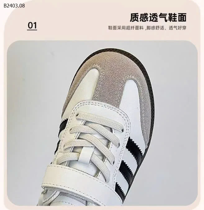 GIÀY THỂ THAO BA SỌC CHO BÉ -sỉ Sz 26-30 : 148k            Sz 31-37 : 156k