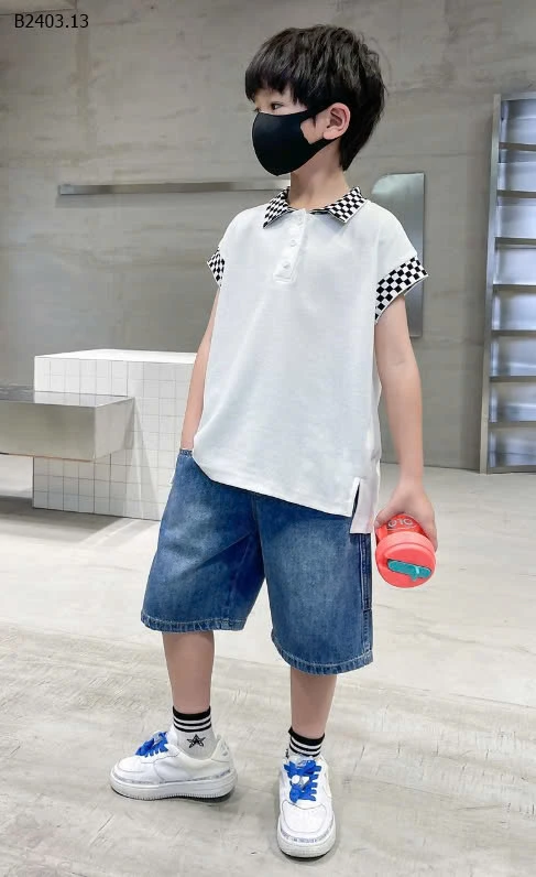 QUẦN SHORT JEAN BÉ TRAI-sỉ 100k 