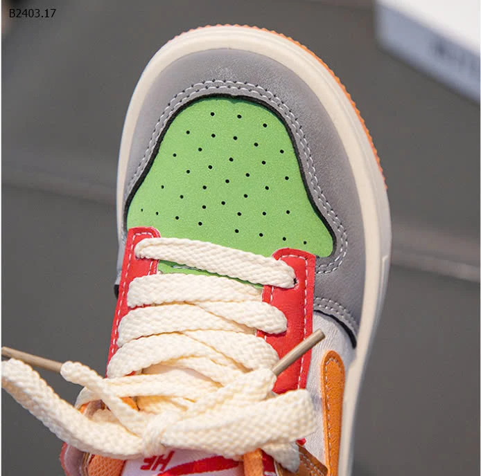 GIÀY THỂ THAO PHỐI MÀU CÁ TÍNH CHO BÉ-sỉ 154k