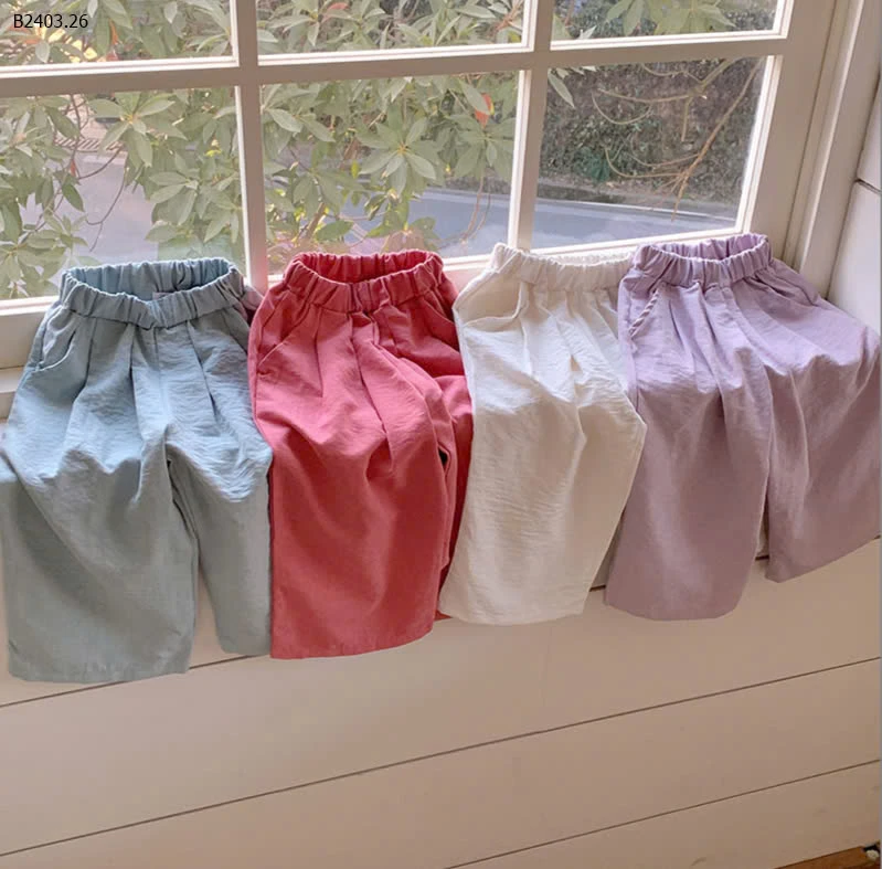 QUẦN SUÔNG CHO BÉ GÁI-sỉ 105k