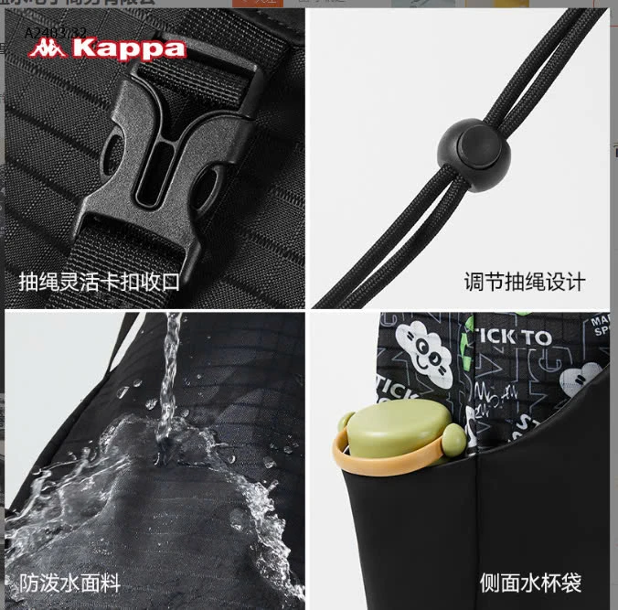 BALO THỂ THAO KAPPA CHÍNH HÃNG-sỉ 215k