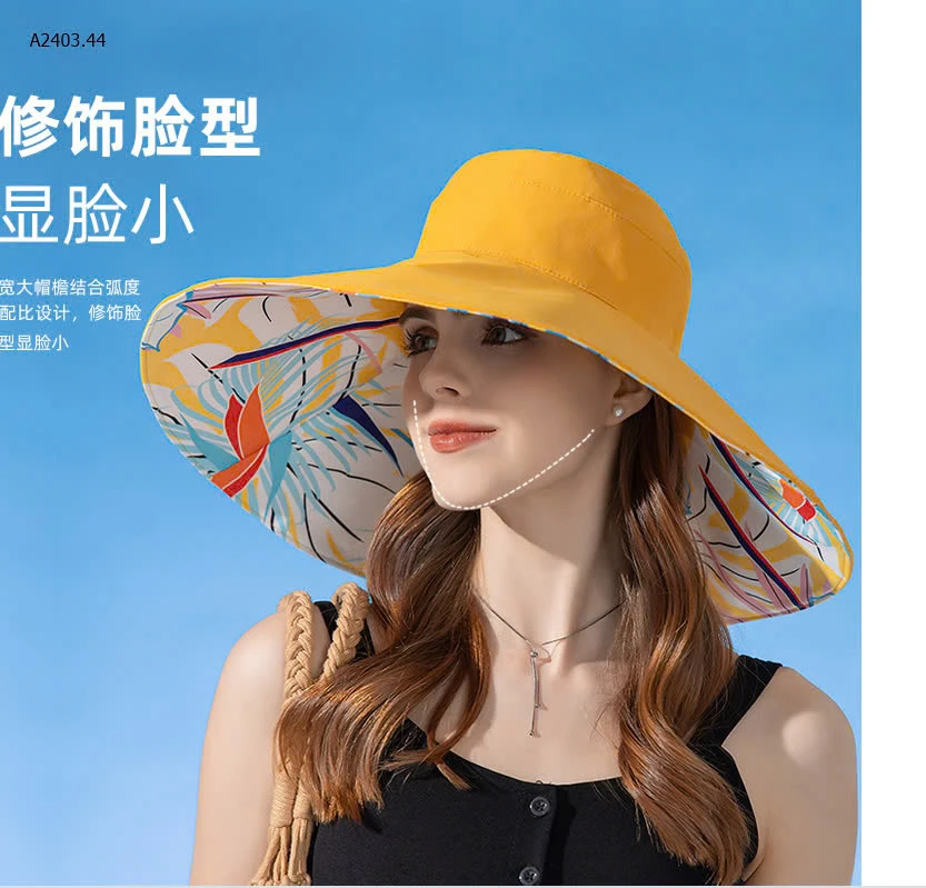 MŨ RỘNG VÀNH CHỐNG NẮNG CHỐNG TIA UVsỉ 93k