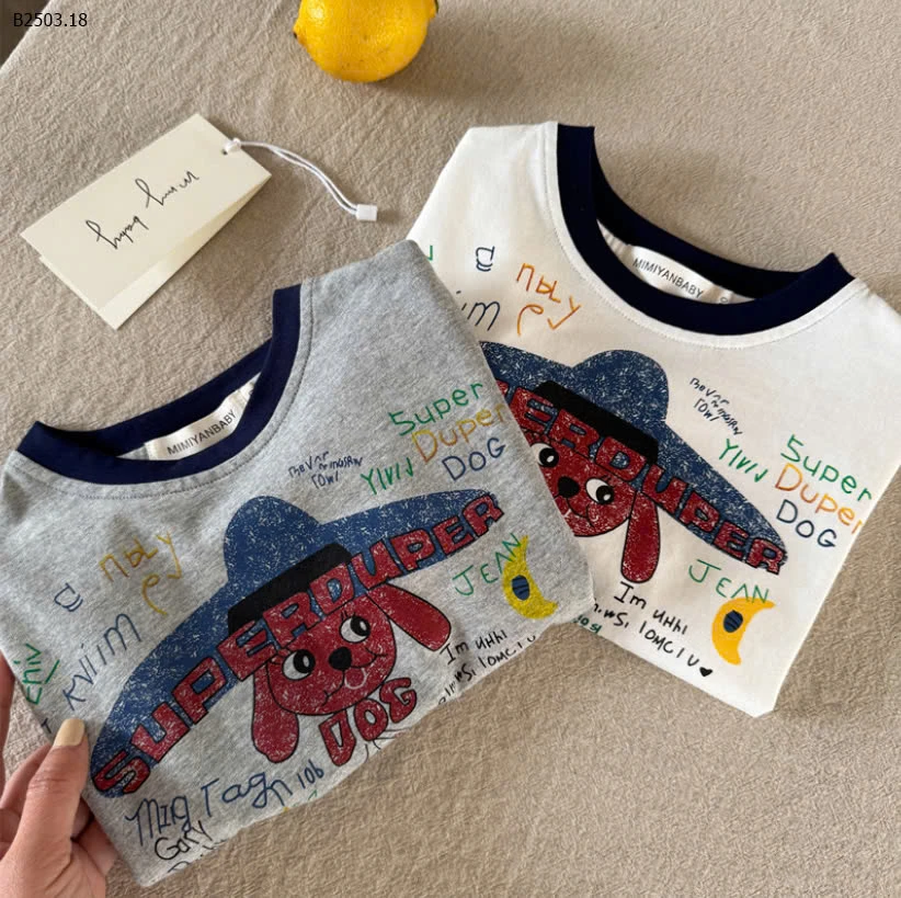 ÁO PHÔNG HỌA TIẾT CHO BÉ MMY-sỉ 110k