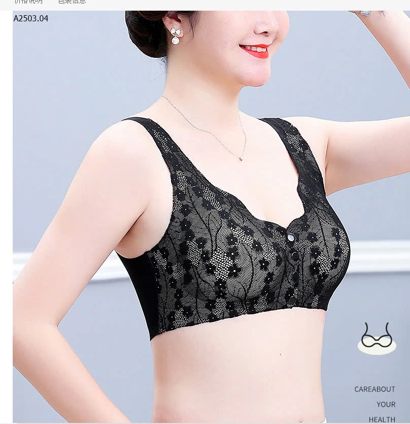 ÁO BRA TRUNG NIÊN CÀI TRƯỚC sỉ 48k