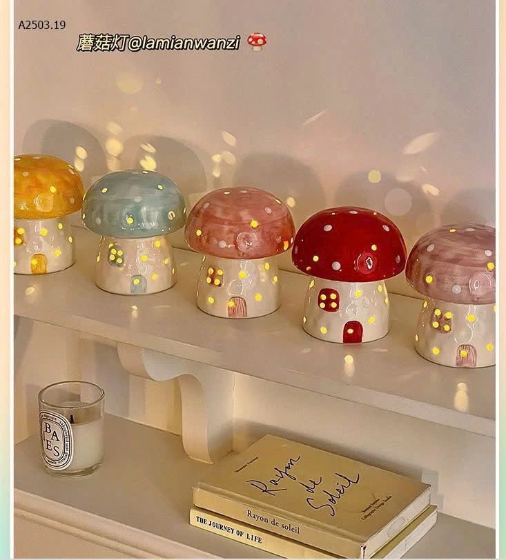 Đèn ngủ cây nấm-sỉ 68k