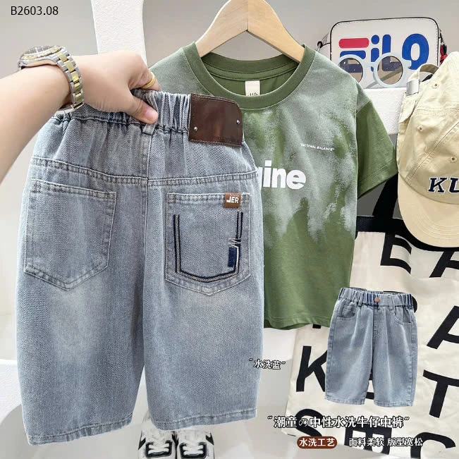 QUẦN SHORT JEAN BT KA.CA.DY MẪU MỚI-sỉ 127k