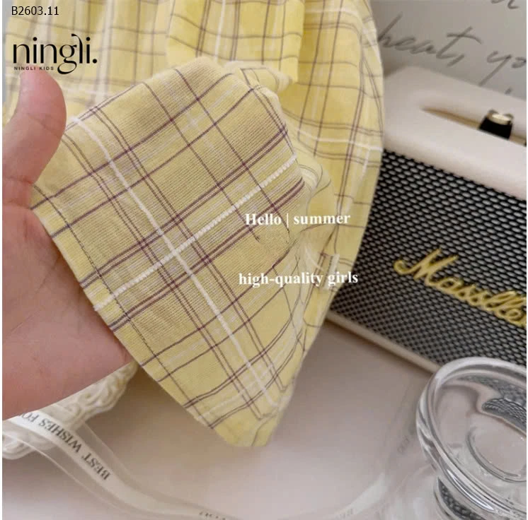 VÁY KẺ SỌC CHO BG NINGLI-sỉ 124k