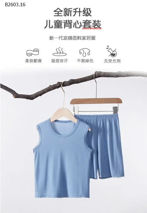 BỘ BA LỖ CHO BÉ TRAI-sỉ Sz 90-130 : 67k           Sz 140-180 : 94k