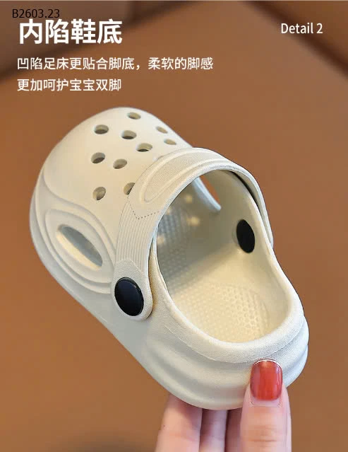 DÉP CROCS CHO BÉ-sỉ 59k