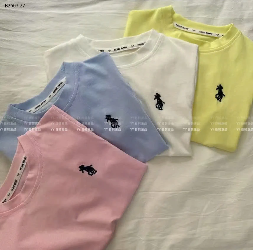 ÁO PHÔNG CHO BÉ TRAI BÉ GÁI-sỉ 75k