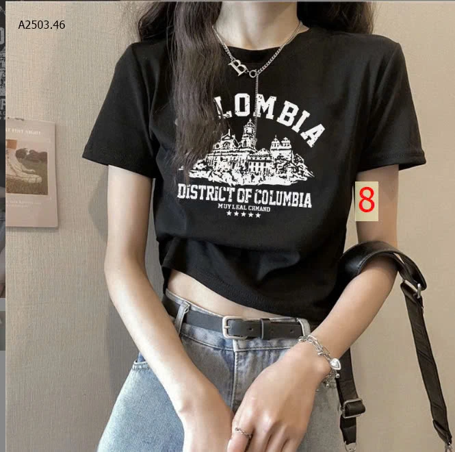 BST ÁO PHÔNG CROPTOP NỮ-sỉ 99k