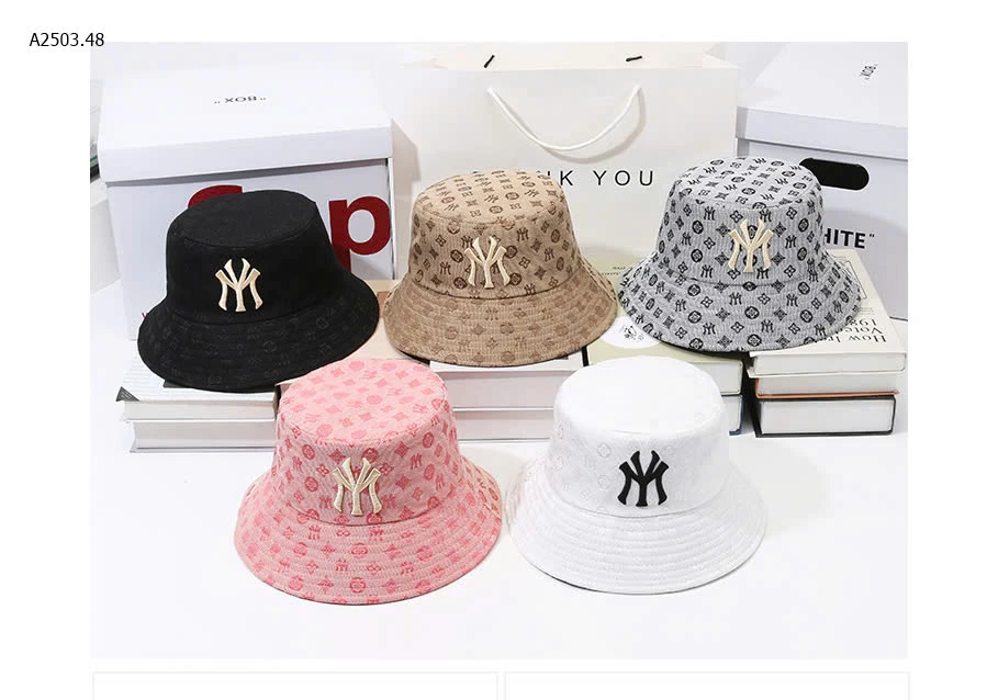 Mũ BUCKET M.L.B NYsỉ 58k