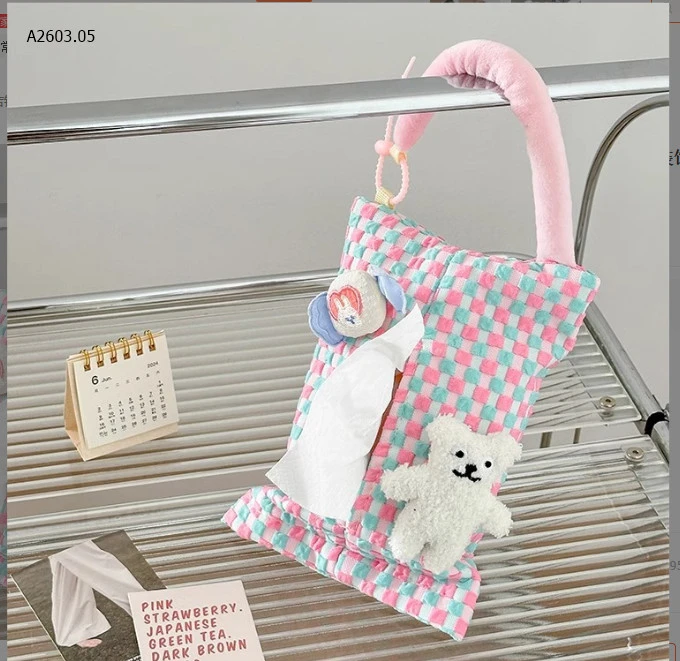 TÚI ĐỰNG KHĂN GIẤY TIỆN LỢI -sỉ 73k