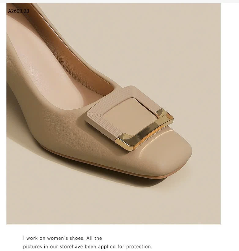 GIÀY CÔNG SỞ GÓT VUÔNG sỉ 210k