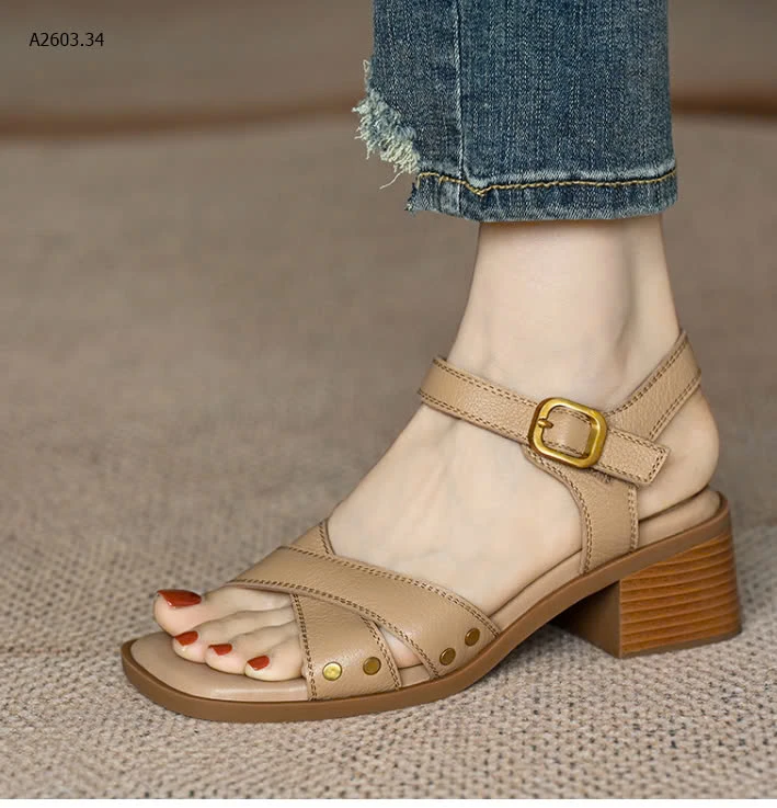 SANDAL MŨI VUÔNG -sỉ 195k