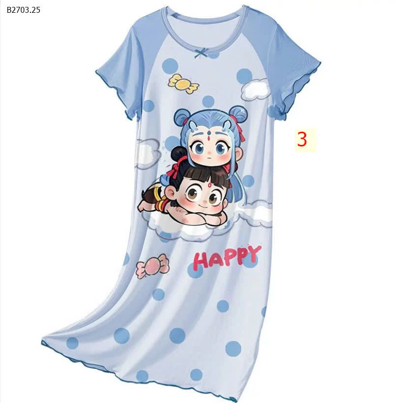 VÁY NGỦ BÉ GÁI-sỉ 150k/set 3c mix màu