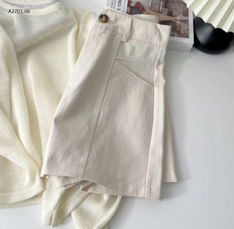 QUẦN SHORT CẠP CAO DÁNG A CHO NỮ-sỉ 183k