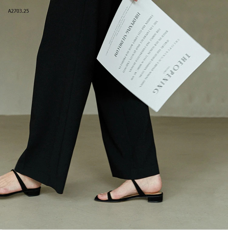 DÉP ĐẾ BẰNG MŨI VUÔNG sỉ 158k