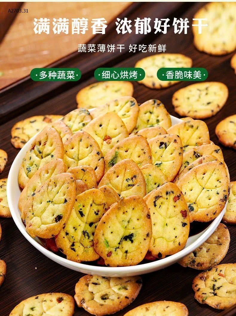 BÁNH QUY RAU BIBIZAN-sỉ 95k/set 960g