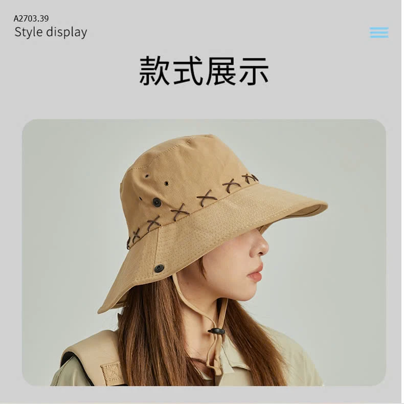 Mũ chống nắng GLO KISSA-sỉ 95k