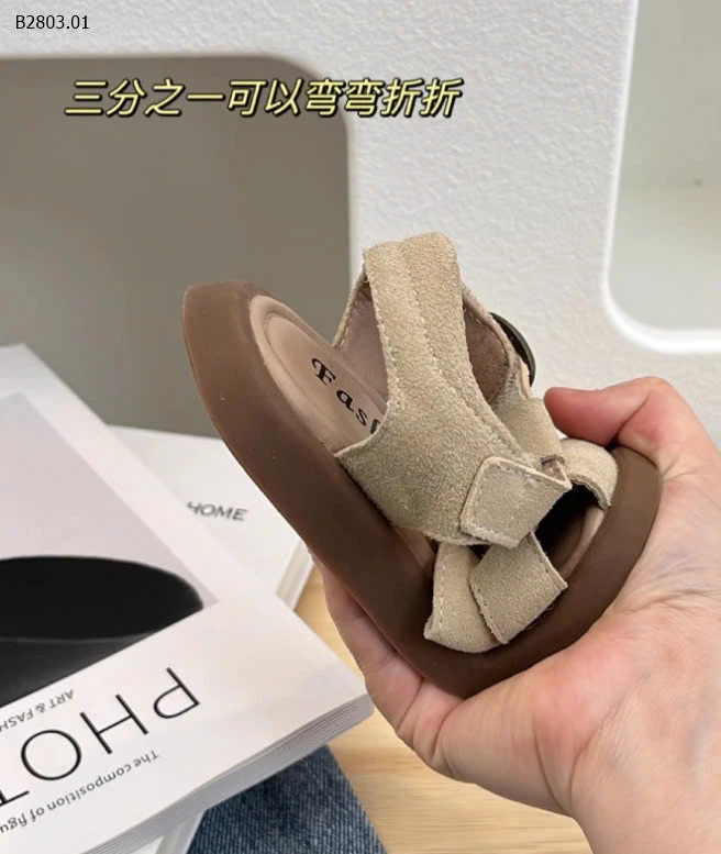 Sandal quai dán cho bé -sỉ Sz 21-25 : 143k          Sz 26-30 : 150k