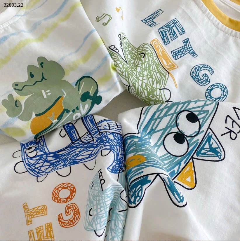 ÁO THUN KHỦNG LONG-sỉ 95k