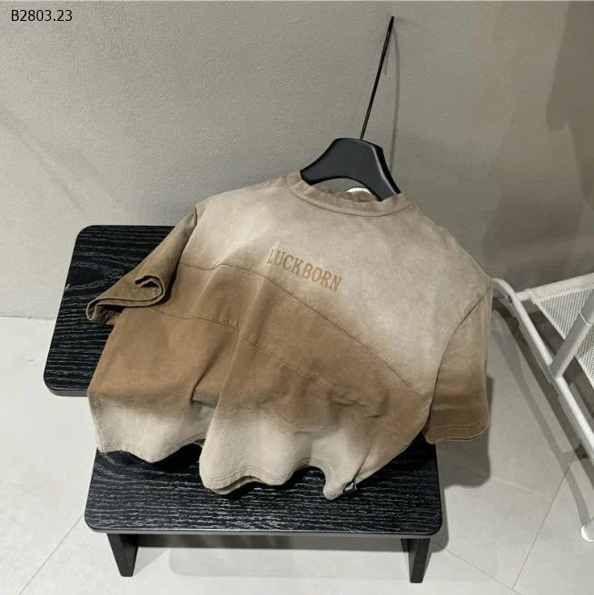 ÁO THUN LOANG MÀU BÉ TRAI -sỉ 132k