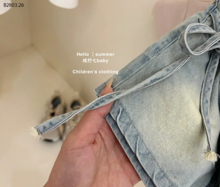 SET ÁO THUN KIỂU MIX QUẦN GIẢ VÁY JEAN BG-sỉ Áo : 125k            Quần : 154k 