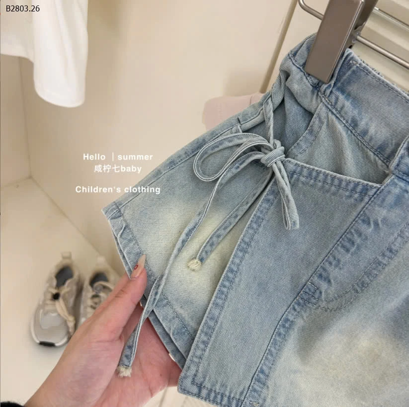 SET ÁO THUN KIỂU MIX QUẦN GIẢ VÁY JEAN BG-sỉ Áo : 125k            Quần : 154k 