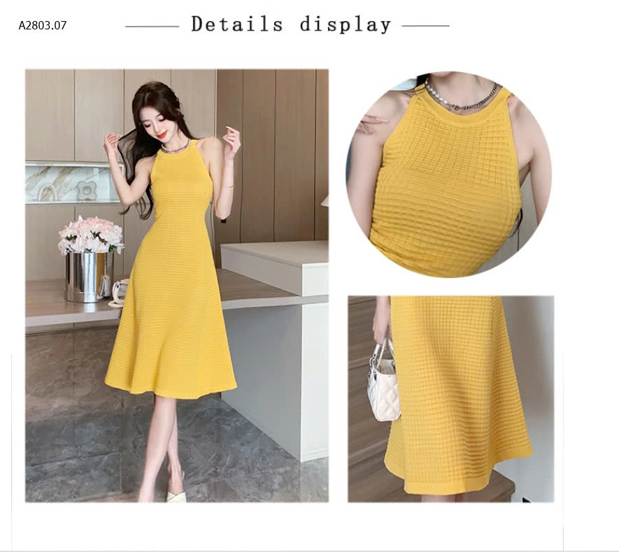 VÁY CỔ YẾM THANH LỊCHsỉ 208k