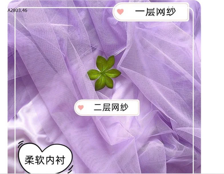 CHÂN VÁY VOAN XOÈ ANNA -sỉ 145k