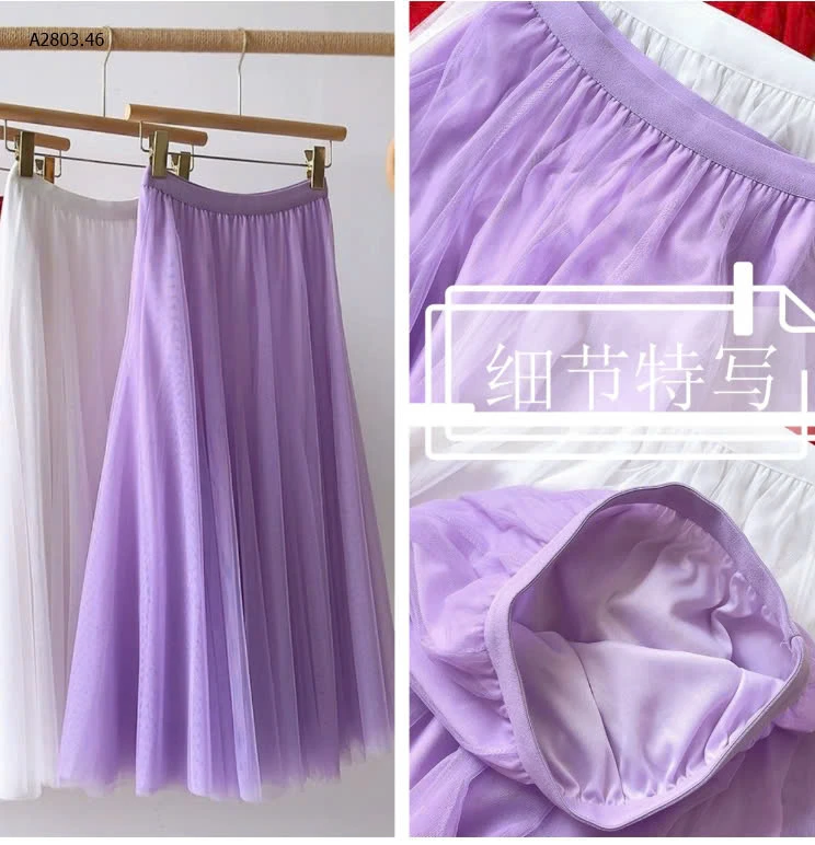 CHÂN VÁY VOAN XOÈ ANNA -sỉ 145k