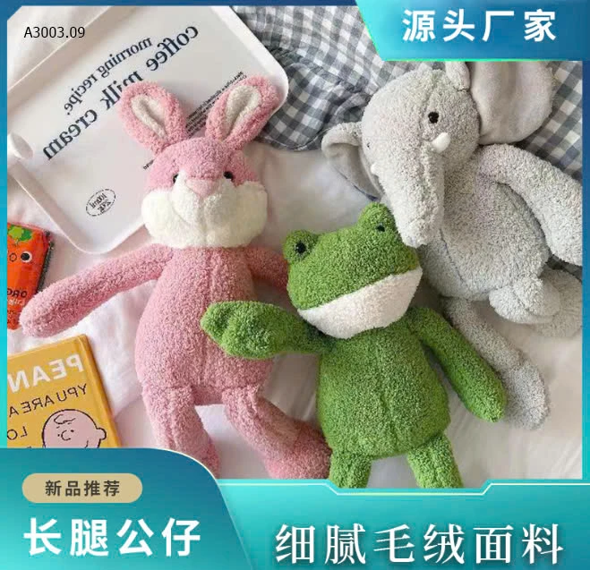 THÚ BÔNG ĐỘNG VẬT DỄ THƯƠNG CHO BÉ -sỉ 63k