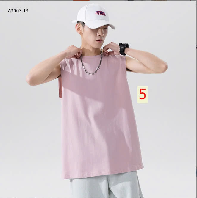 ÁO BA LỖ NAM TRƠN MÀU -sỉ 110k